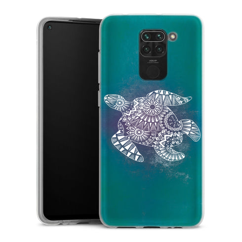 Coque Xiaomi Redmi Note 9 Tortue Mandala