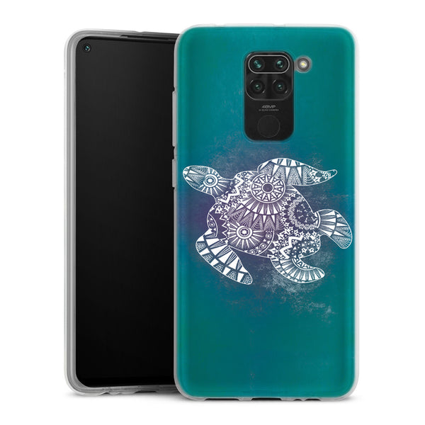 Coque Xiaomi Redmi Note 9 Tortue Mandala