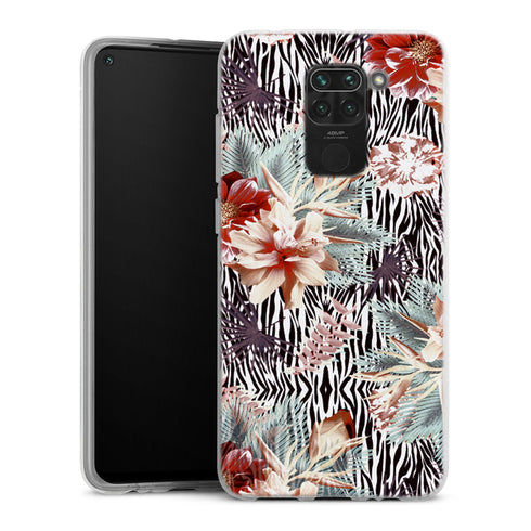 Coque Xiaomi Redmi Note 9 Tropicallia | Housse silicone, antichocs, protection optimale - Motif floral
