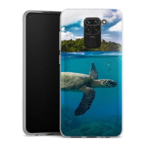 Coque Xiaomi Redmi Note 9 Watercolor Tropical | Housse silicone, antichocs, protection optimale - Motif floral