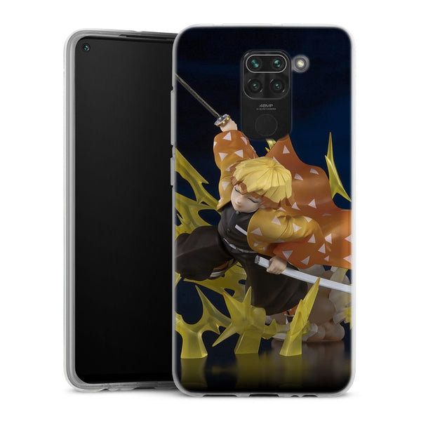 Coque Xiaomi Redmi Note 9 Zenitsu demon slayer