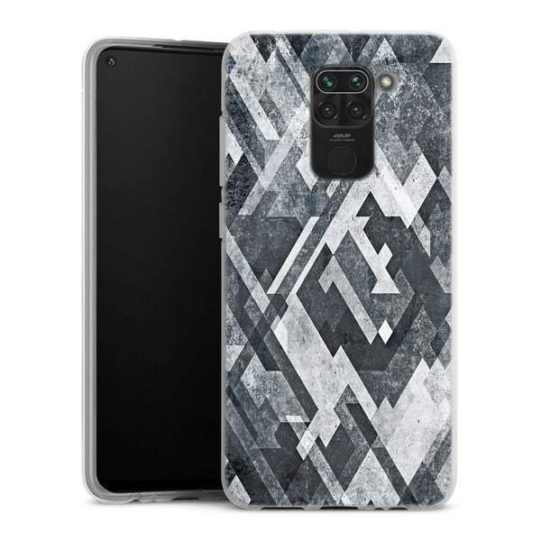 Coque pour Xiaomi Redmi Note 9 Zig Zag Black