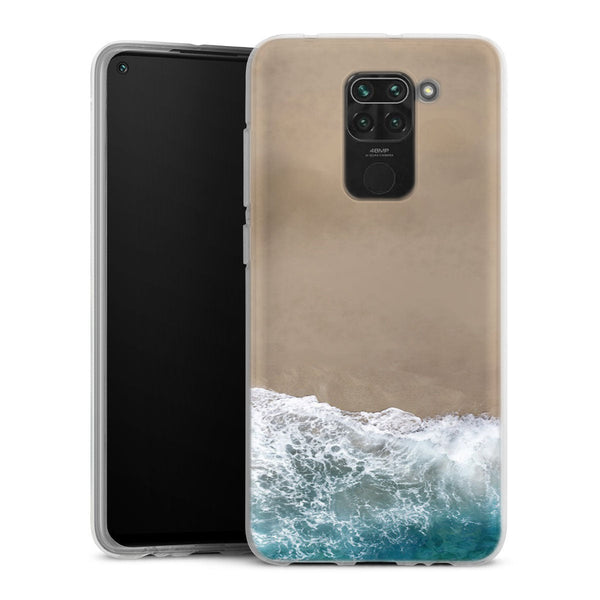 Coque Xiaomi Redmi Note 9 Beach Sky View | Housse silicone, antichocs, protection optimale - Motif floral Plage
