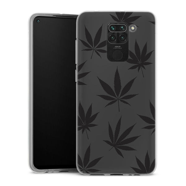 Coque pour Xiaomi Redmi Note 9 Canabis Leaf Pattern