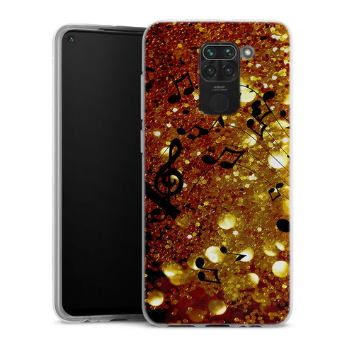 Coque pour Xiaomi Redmi Note 9 Golden Music
