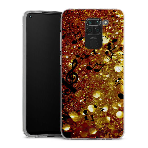 Coque pour Xiaomi Redmi Note 9 Golden Music