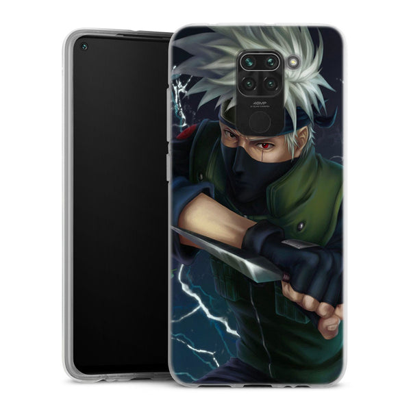 Coque Xiaomi Redmi Note 9 Naruto Kakashi Hatake Raikiri