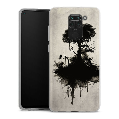 Coque Xiaomi Redmi Note 9 Last Tree Standing | Housse silicone, antichocs, protection optimale - Motif floral