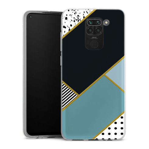 Coque pour Xiaomi Redmi Note 9 Minimal Blue Style
