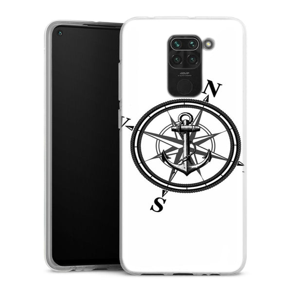 Coque Xiaomi Redmi Note 9 Nautica | Housse silicone, antichocs, protection optimale - Motif floral