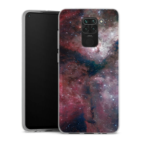 Coque Xiaomi Redmi Note 9 Nebuleuse Carene | Housse silicone, antichocs, protection optimale - Motif floral