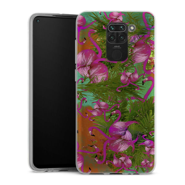 Coque Xiaomi Redmi Note 9 Peace | Housse silicone, antichocs, protection optimale - Motif floral