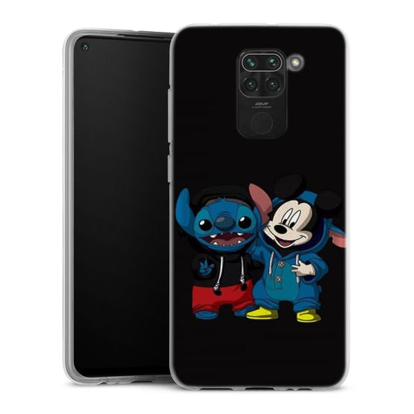 Coque Xiaomi Redmi Note 9 Stitch x the mouse