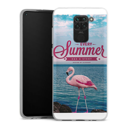 Coque Xiaomi Redmi Note 9 Summer | Housse silicone, antichocs, protection optimale - Motif floral