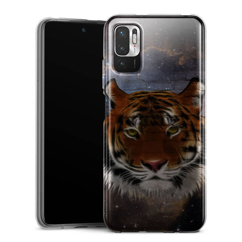 Coque Xiaomi Redmi Note 10 5G Abstract Tiger