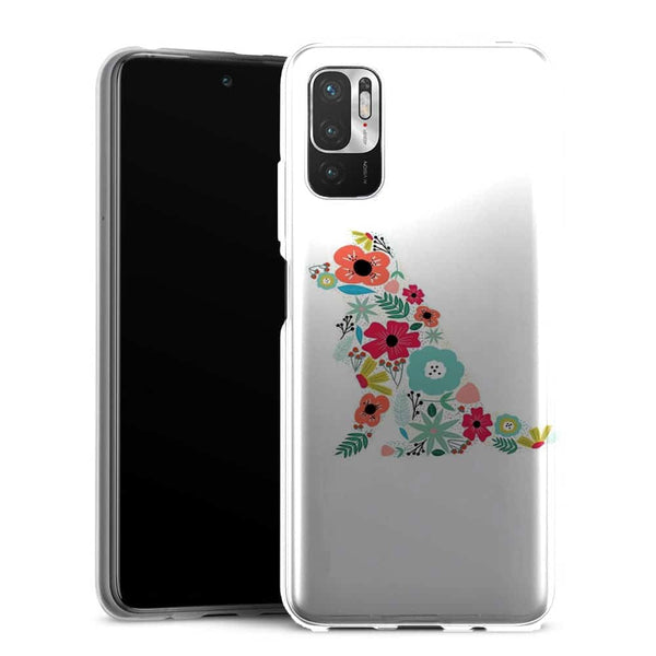 Coque Xiaomi Note 10 5G Border Collie floral