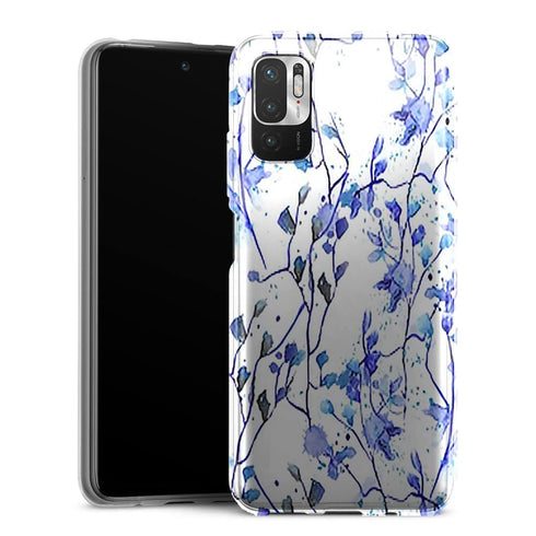 Coque Xiaomi Note 10 5G Branches Bleues