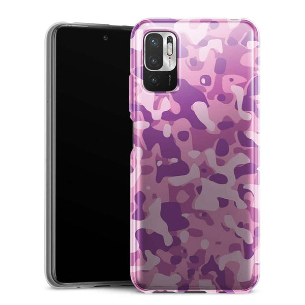 Coque Xiaomi Redmi Note 10 5G Camo Rose Army