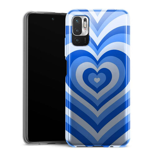 Coque Xiaomi Redmi Note 10 5G Coeur Bleu Infini