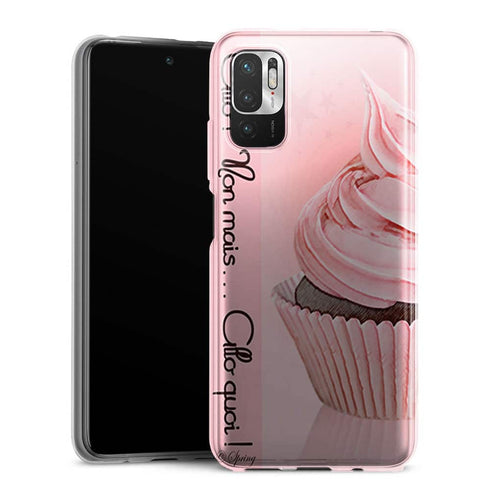 Coque Xiaomi Redmi Note 10 5G Cupcake Rose