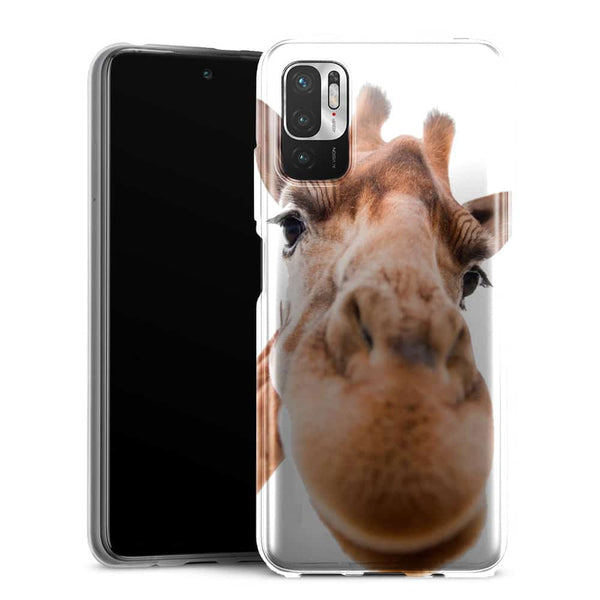Coque Xiaomi Redmi Note 10 5G Drôle de Girafe