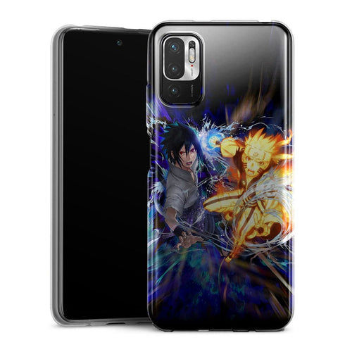 Coque Xiaomi Note 10 5G 5G Fight Naruto Sasuke