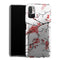 Coque Xiaomi Note 10 5G fleurs de cerisier orientales blanches et rouges