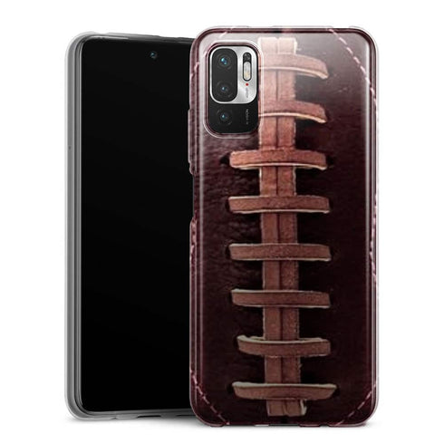 Coque Xiaomi Redmi Note 10 5G Football Cuir Vintage