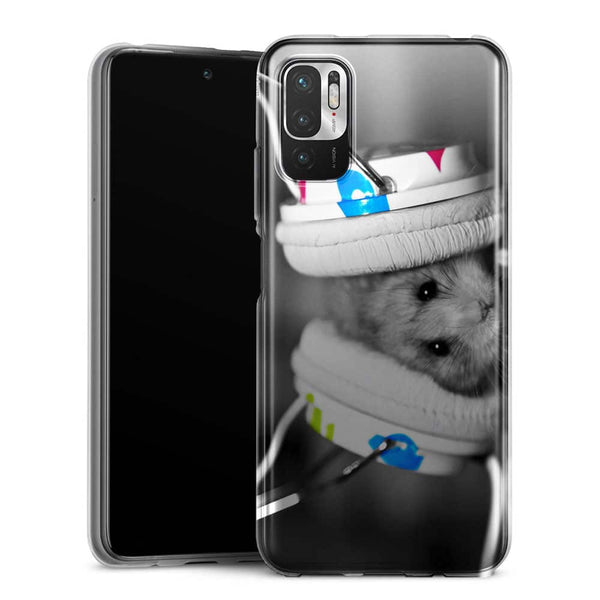 Coque Xiaomi Redmi Note 10 5G Funny Hamster Beat Sound