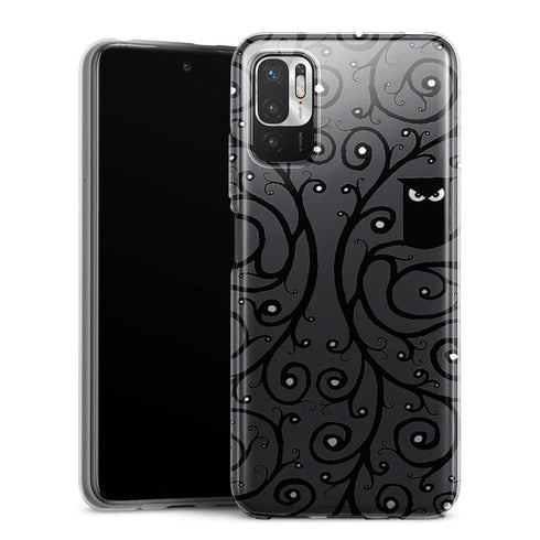 Coque Xiaomi Redmi Note 10 5G Hibou Noir et Blanc