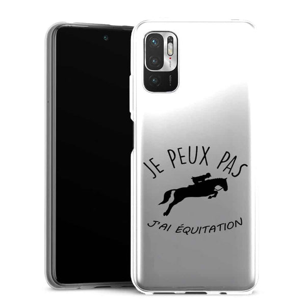Coque Xiaomi Redmi Note 10 5G Je Peux pas j'ai Equitation
