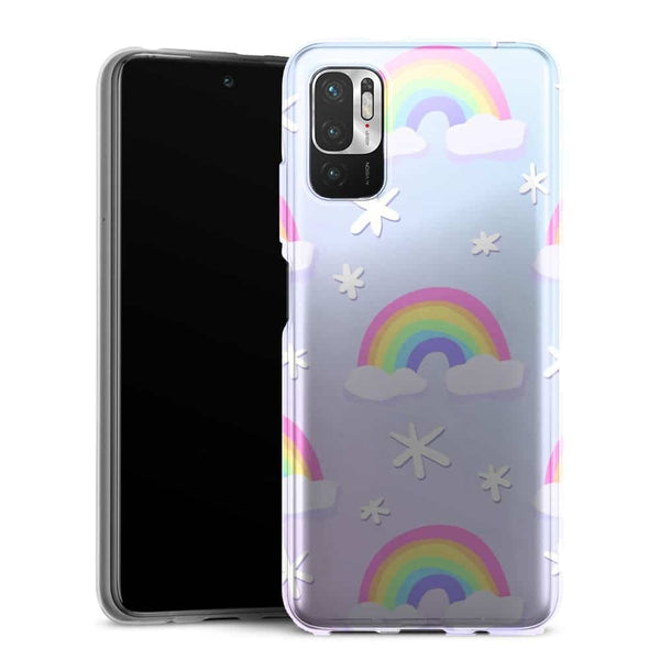 Coque Xiaomi Redmi Note 10 5G Joyeux Pastel Rainbows