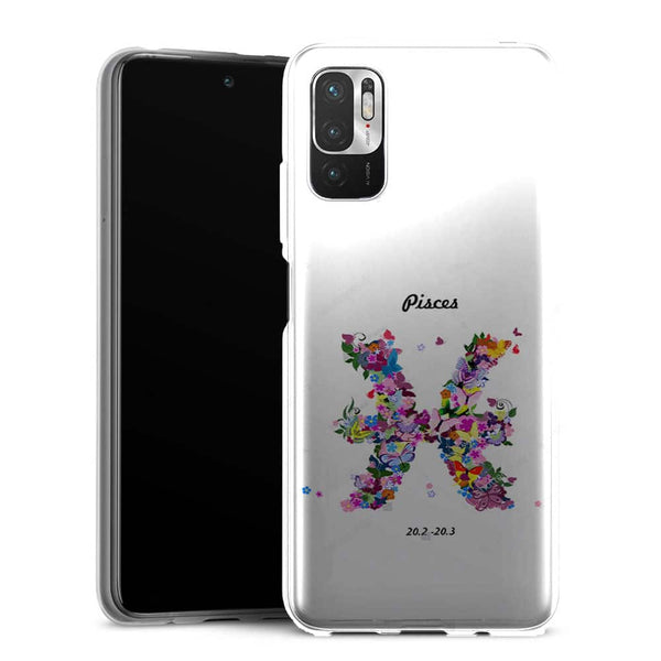 Coque Xiaomi Note 10 5G Motif Floral Poisson