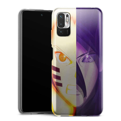 Coque Xiaomi Note 10 5G 5G Naruto Vs Sasuke
