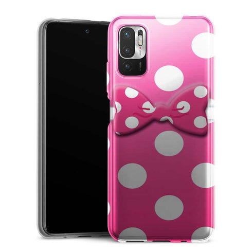 Coque Xiaomi Redmi Note 10 5G Minnie Noeud Rose