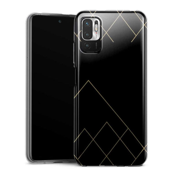 Coque Xiaomi Redmi Note 10 5G Noir pierre sarcelle profonde