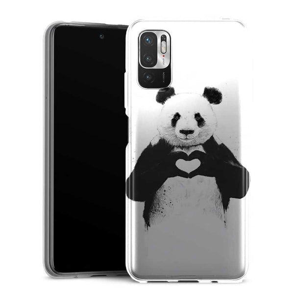 Coque Xiaomi Redmi Note 10 5G Panda Love