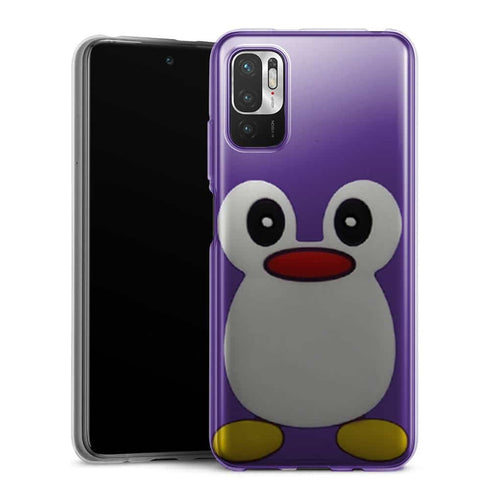 Coque Xiaomi Redmi Note 10 5G Pingouin Violet