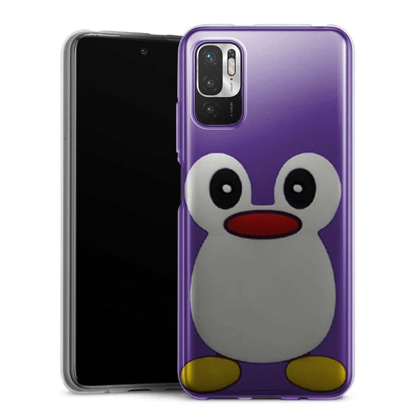 Coque Xiaomi Redmi Note 10 5G Pingouin Violet