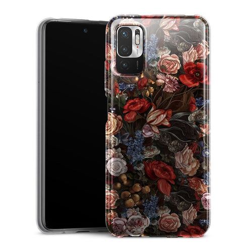 Coque Xiaomi Redmi Note 10 5G Romance florale vintage