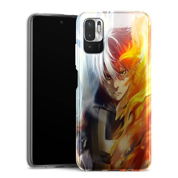 Coque Xiaomi Note 10 5G 5G Shoto todoroki ice and fire