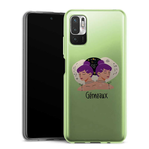 Coque Xiaomi Redmi Note 10 5G Zodiac Gemeaux