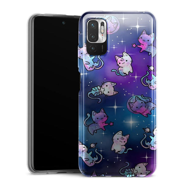 Coque Xiaomi Redmi Note 10 5G Space Kitties