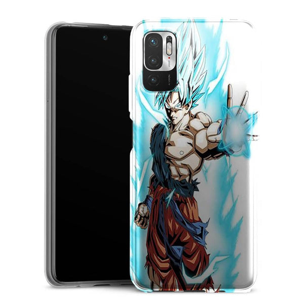Coque Xiaomi Note 10 5G 5G Super Sayan Bleu