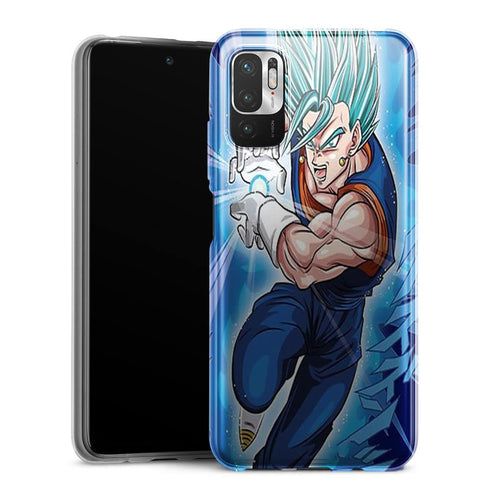 Coque Xiaomi Note 10 5G 5G Super Vegeta Bleu