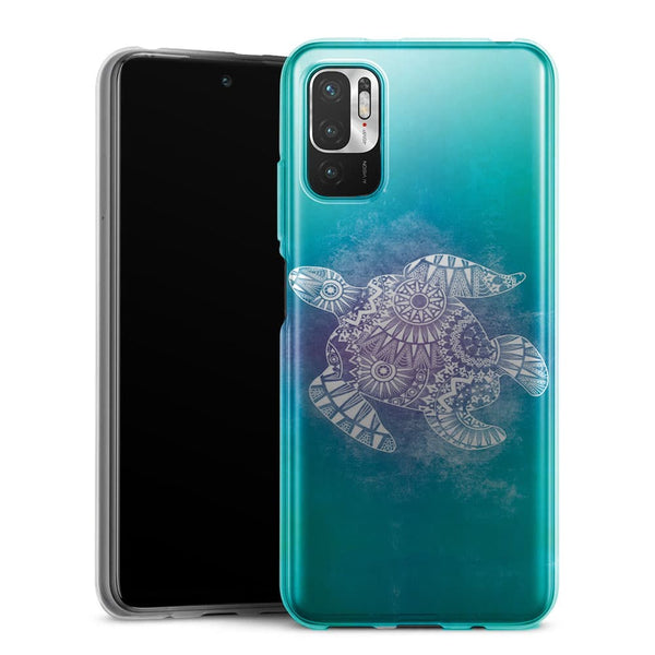 Coque Xiaomi Redmi Note 10 5G Tortue Mandala