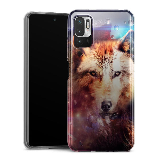 Coque Xiaomi Redmi Note 10 5G Wolf Imagine