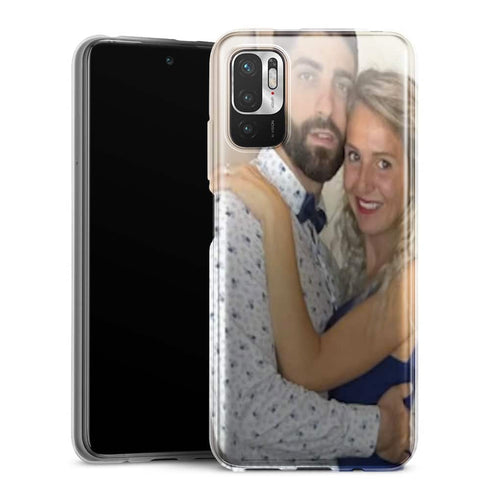 Xiaomi Redmi NOTE 10 5G : Coque silicone souple en gel à personnaliser avec photos