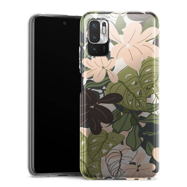 Coque Xiaomi Note 10 5G Bohemian Tropical Foliage