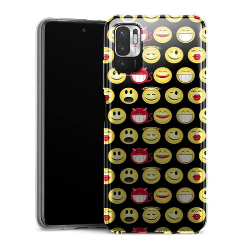 Coque Xiaomi Redmi Note 10 5G Funny smileys